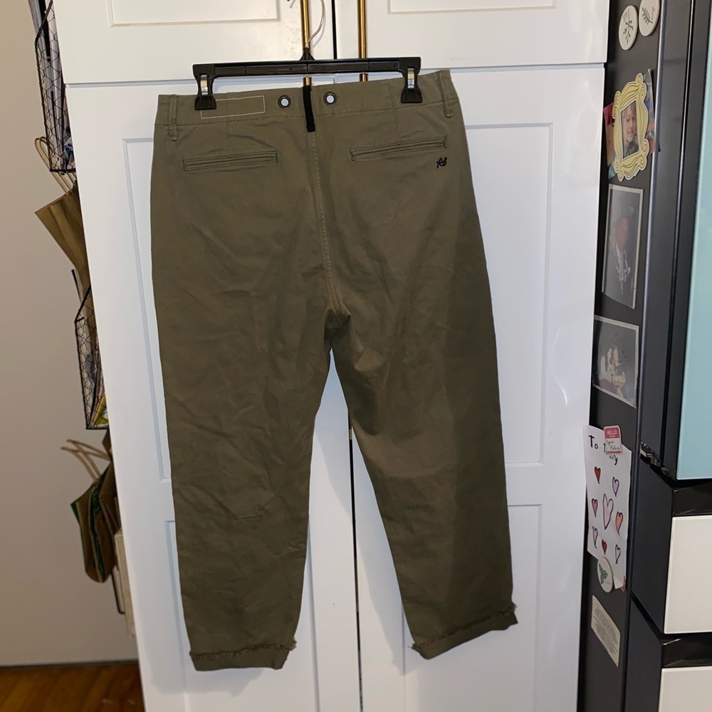 Rag & Bone Buckley Cotton army green Khaki chino pants Basic Minimalist Basic - Picture 8 of 10